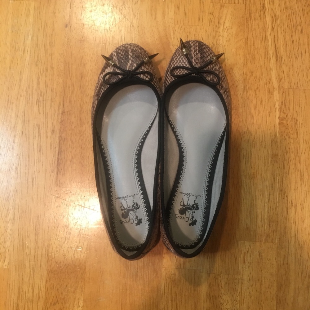 Circus by Sam Edelman ballet flats snakeskin